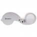 Dreamtop Jewellers Lens 40 X 25mm Loupe Eye Magnifier with LED Light