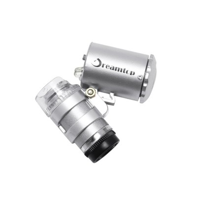 Dreamtop Mini 60X Jewellery Loupe Lighted Magnifier Microscope